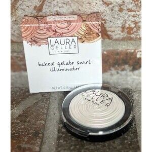 Laura Geller DIAMOND DUST Baked Gelato Swirl Illuminator Iridescent Highlighter